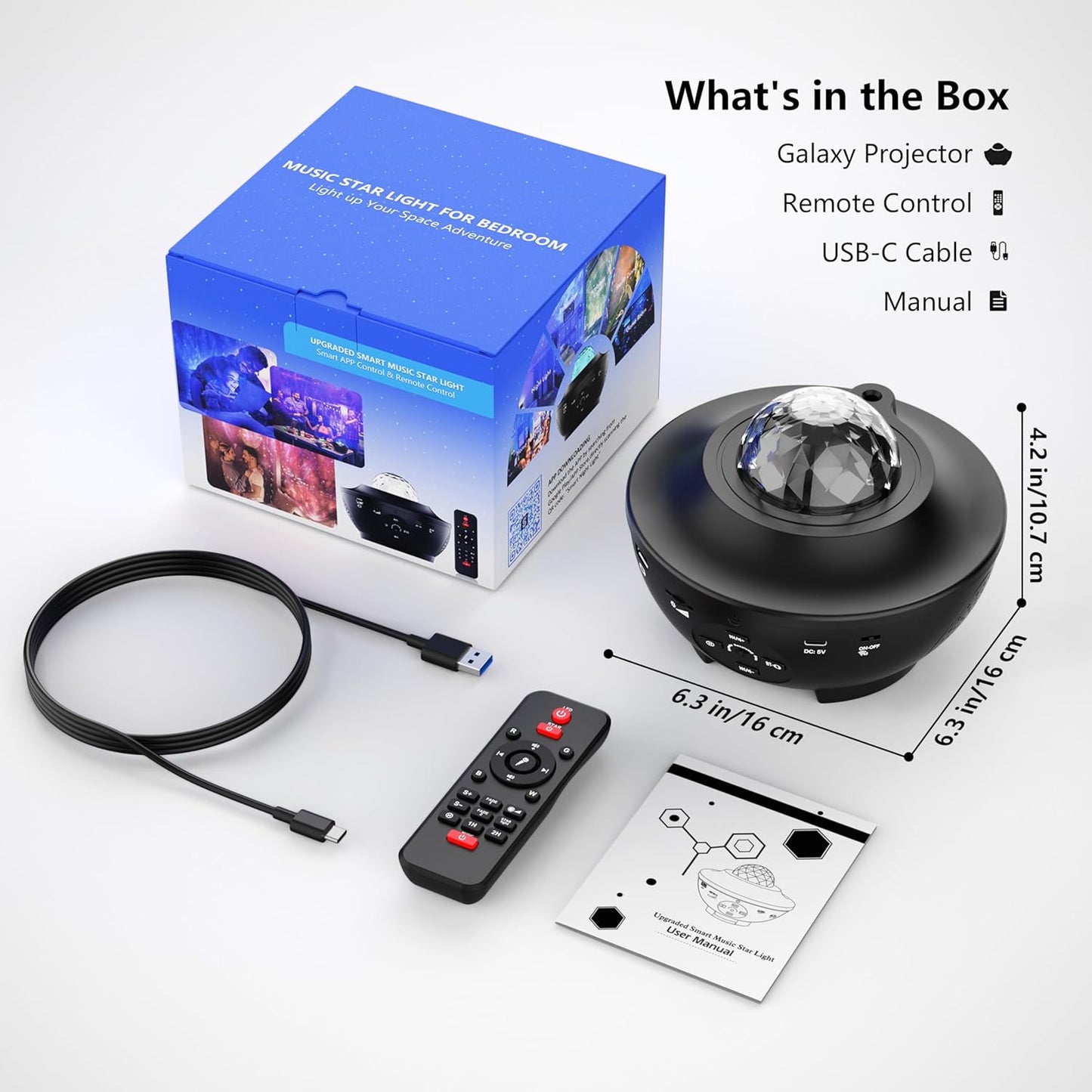 Galaxy Ocean Light Projector