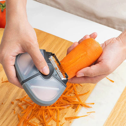 Three-in-One Multi-Function Paring Knife – Fruit Peeler, Potato & Melon Planer